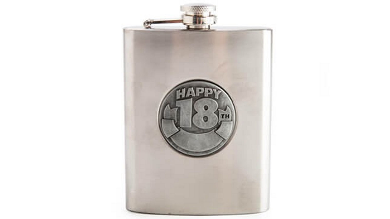 Personal Hip Flask - 18th Birthday