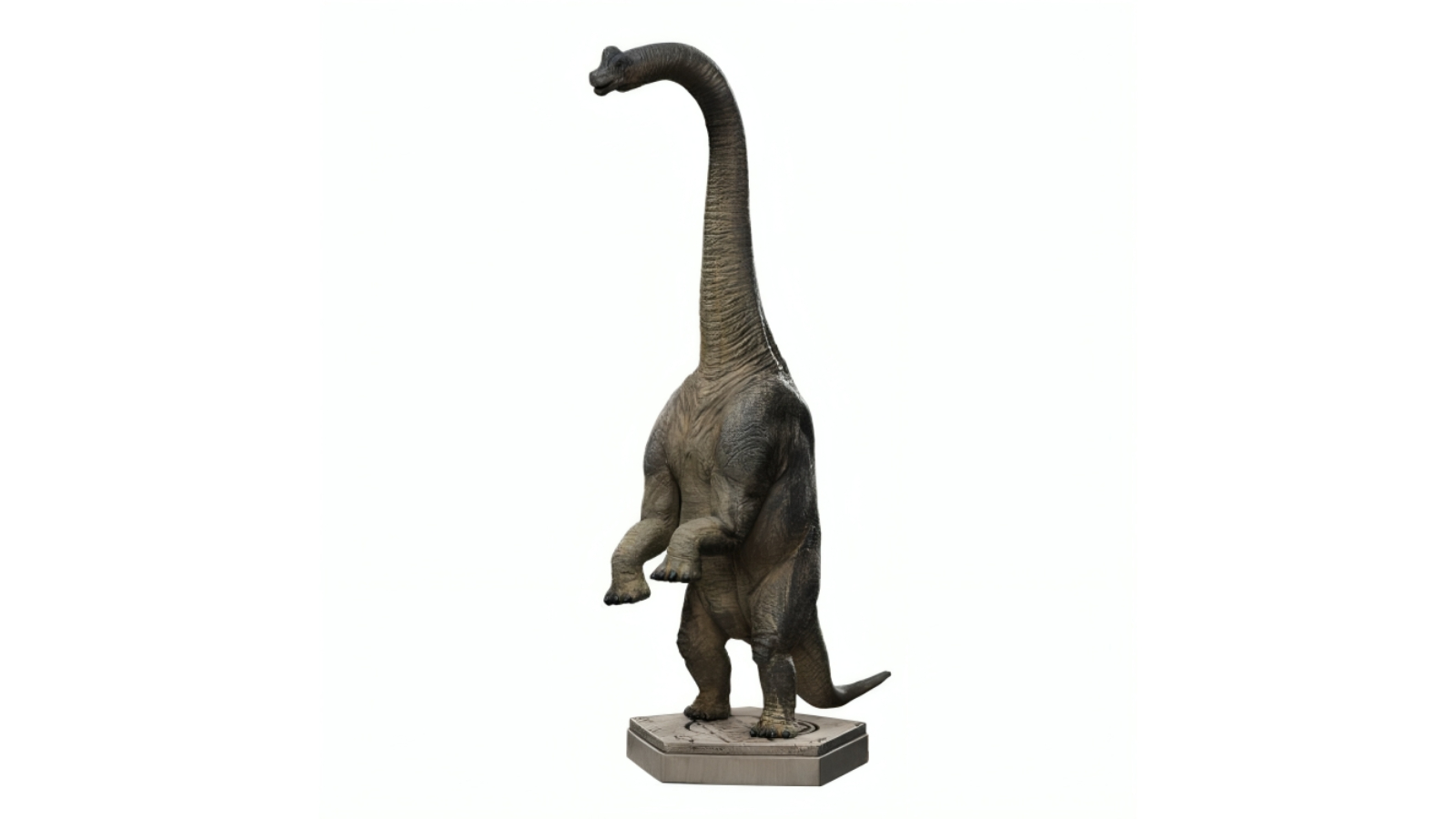 JURASSIC WORLD VELOCIRAPTOR Blue Icons Polystone très détaillé peint à