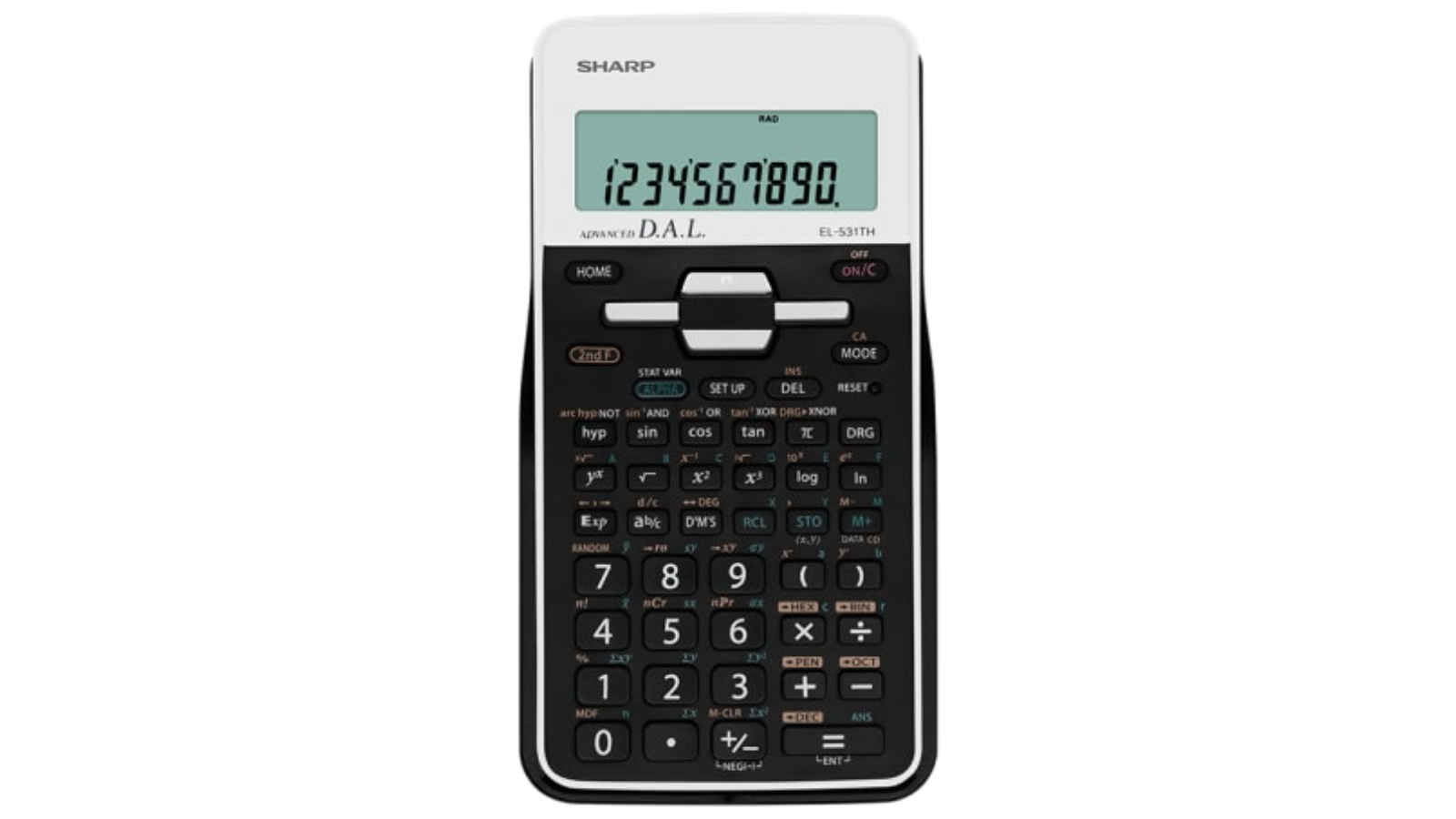 Sharp EL-531THB-WH Scientific Calculator