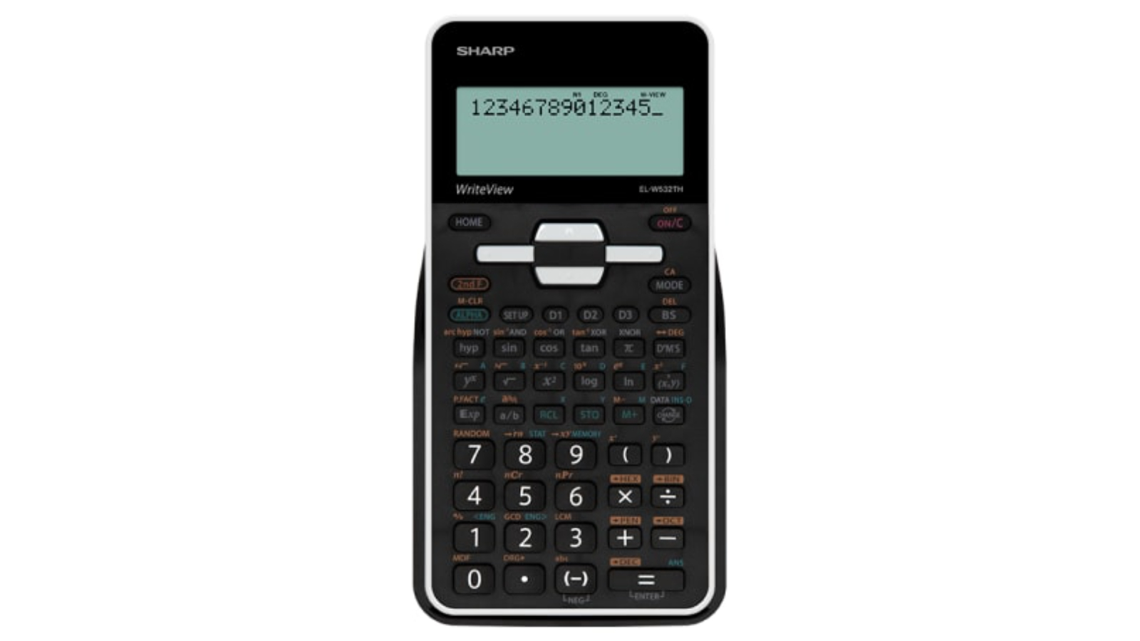 Sharp EL-W532THB-WH Write View Scientific Calculator