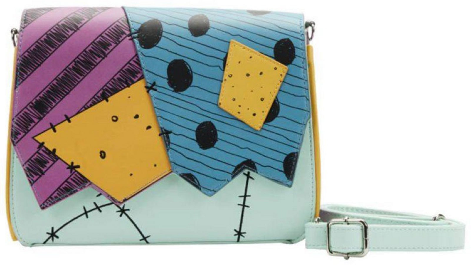 The Nightmare Before Christmas Sally Costume Crossbody Bag