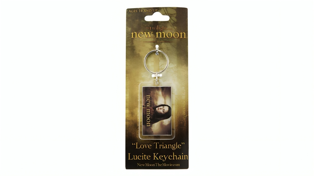 TWILIGHT SAGA - New Moon - Love Triangle Lucite Keychain Neca