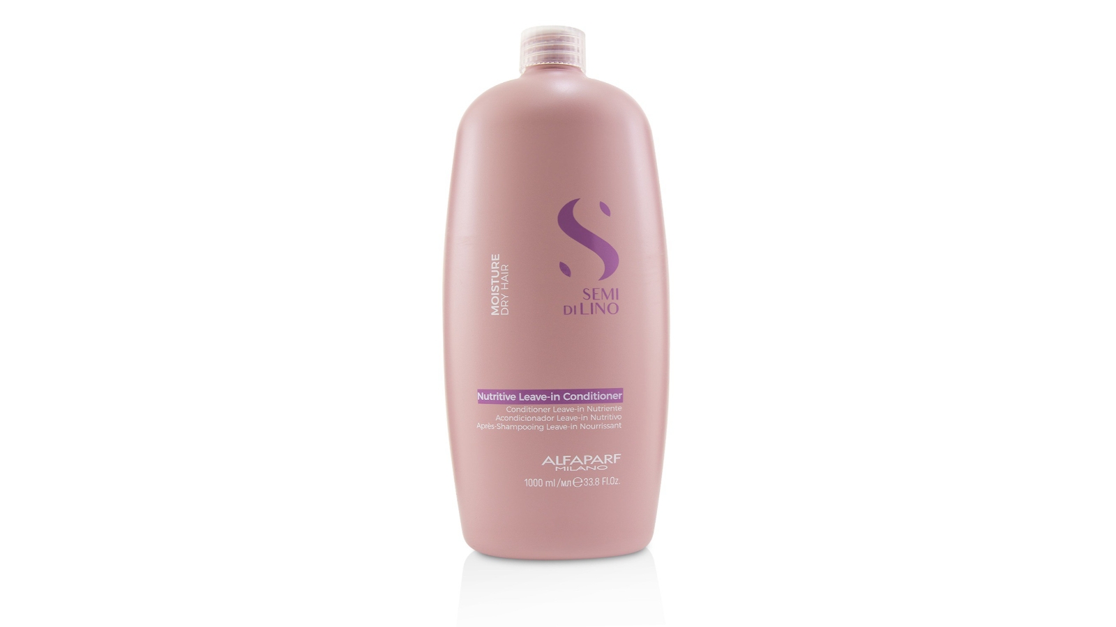 AlfaParf Semi Di Lino Moisture Nutritive Leave-in Conditioner Dry Hair -1000ml/33.8oz