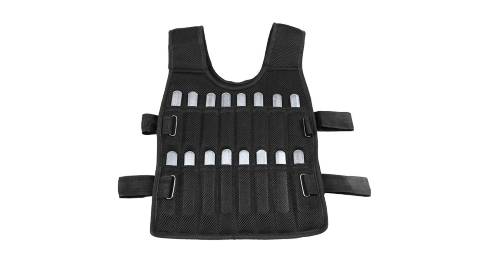 Smart Vest Youth factory Small Weighted Vest Training System Black Sleeveless Vest Only