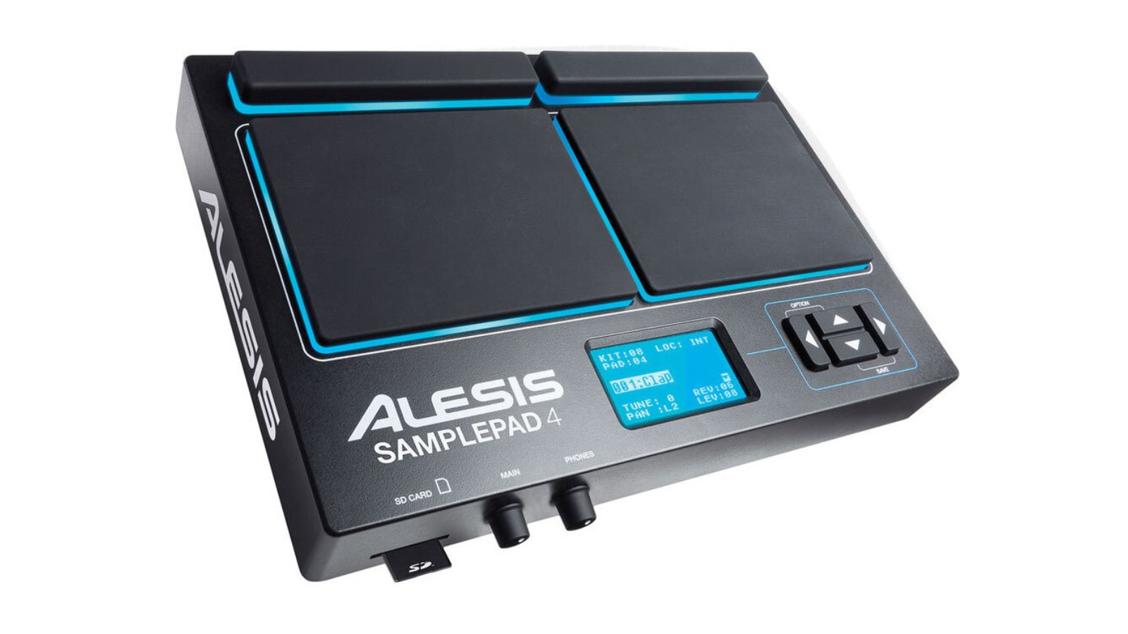 Alesis Samplepad 4 Pad Electronic Drum Module - Black