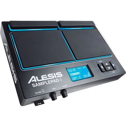 Alesis Samplepad 4 Pad Electronic Drum Module - Black