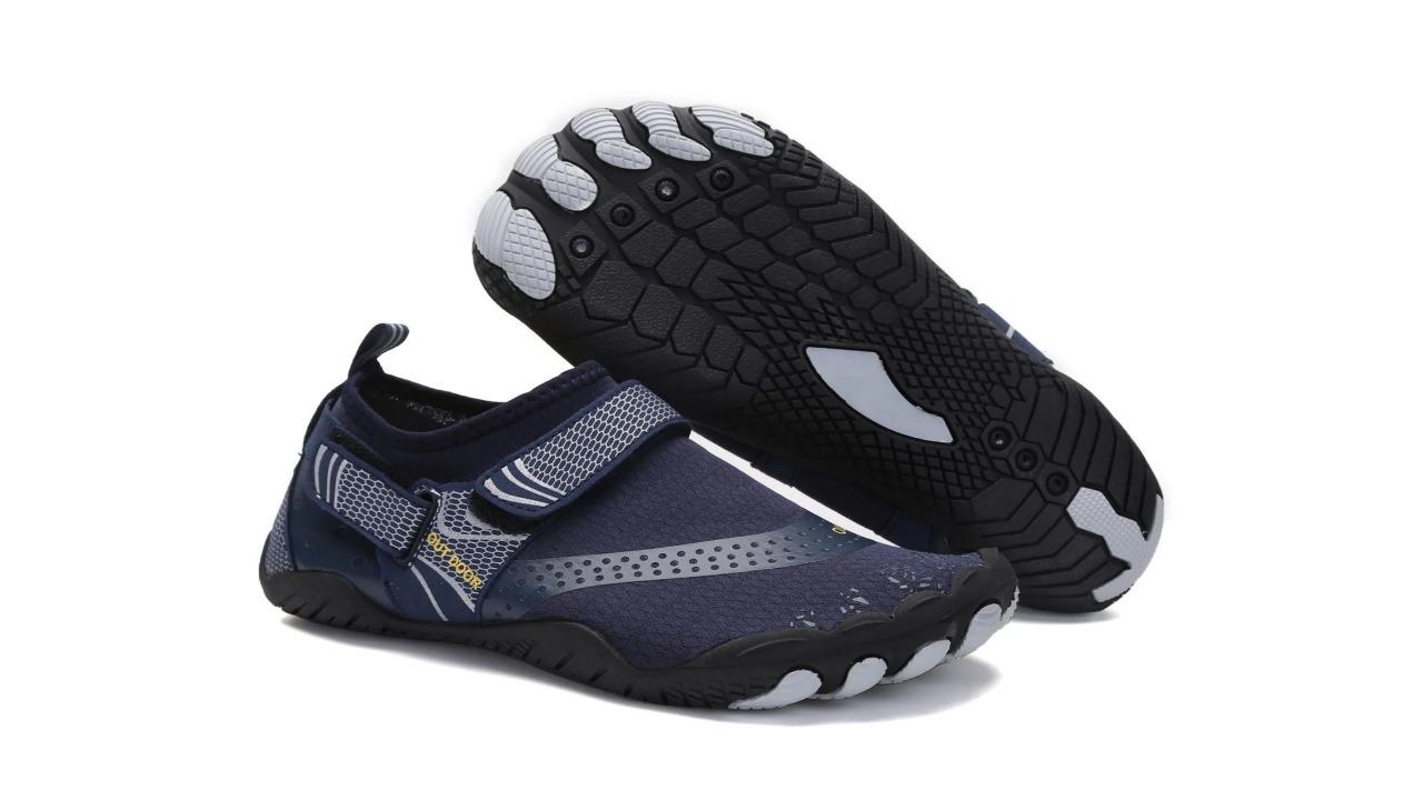 Jacks AquaSports Blue Non-Slip Water Shoes - US Men 4/ US Women 6/ EU 37