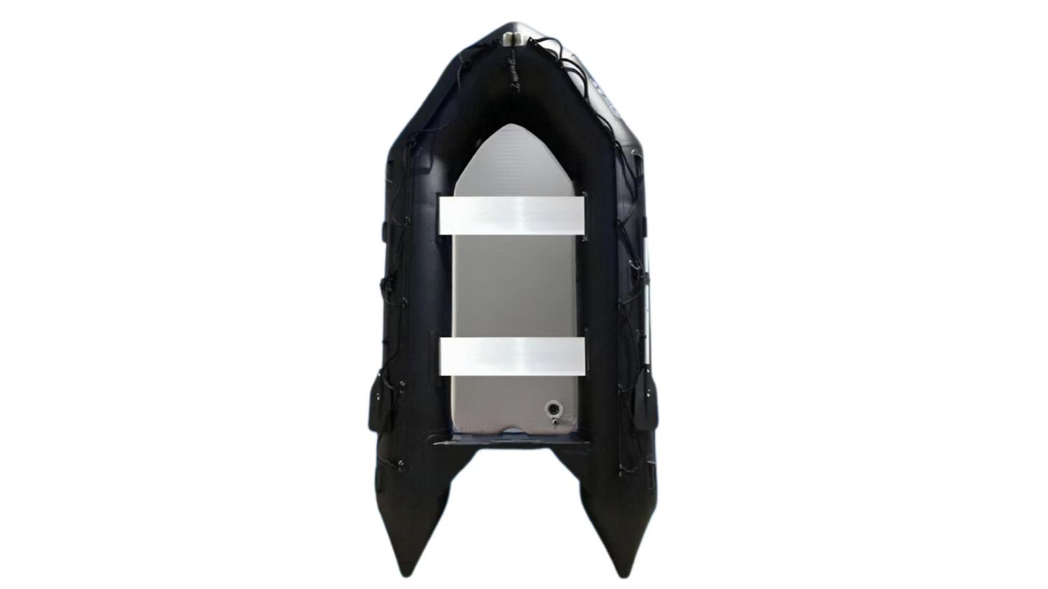 Jacksaqua 2-in-1 Black Inflatable Dinghy + 4 Stroke Outboard Motor Set