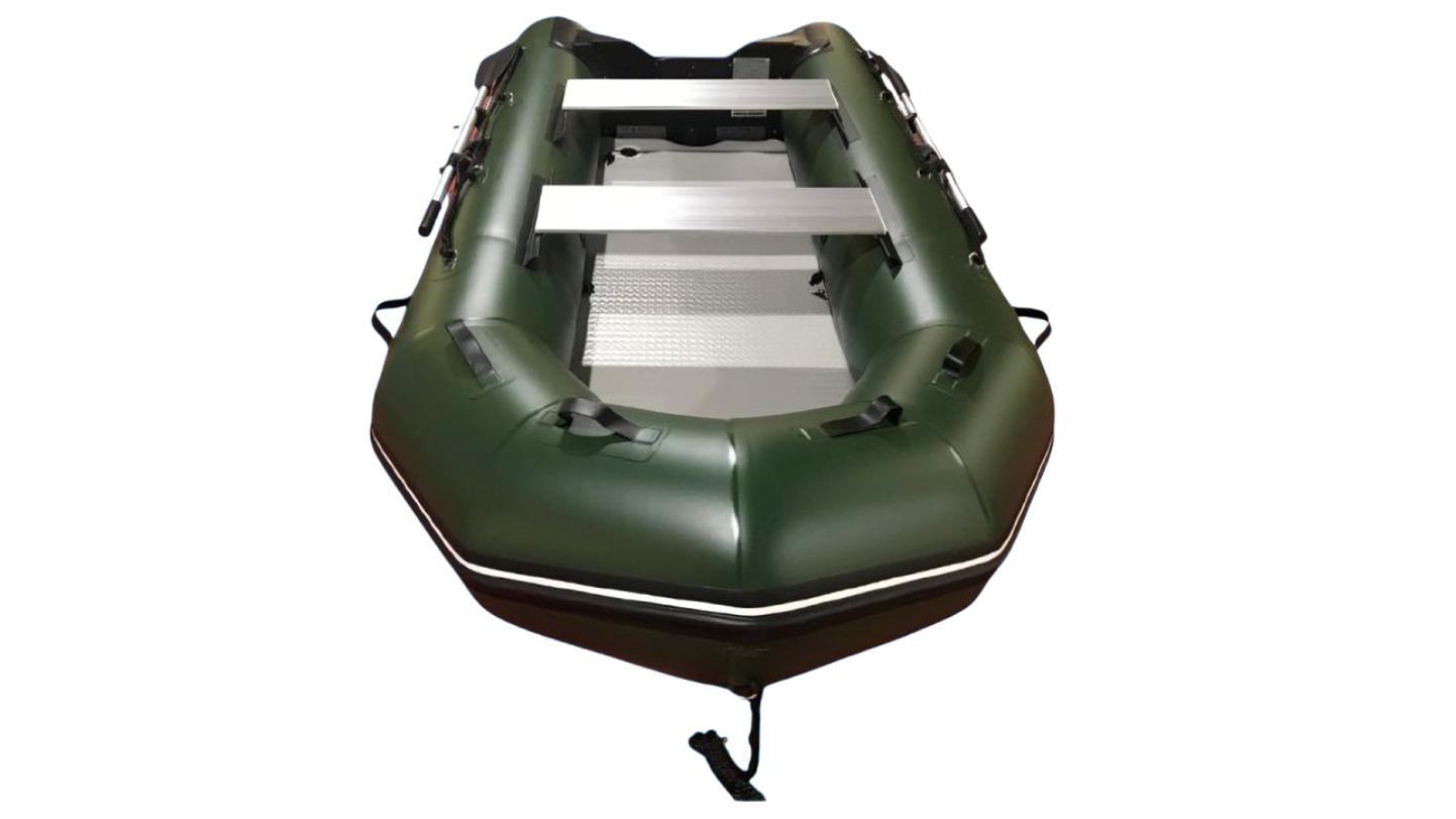 Jacksaqua 2-in-1 Green Inflatable Dinghy + 4 Stroke Outboard Motor Set