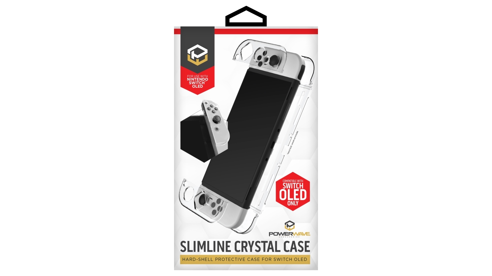 Powerwave Nintendo Switch OLED Slimline Crystal Case