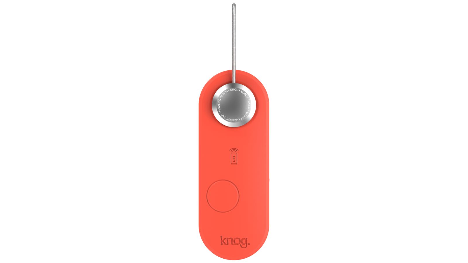 Knog Scout Travel Luggage Tag - Red