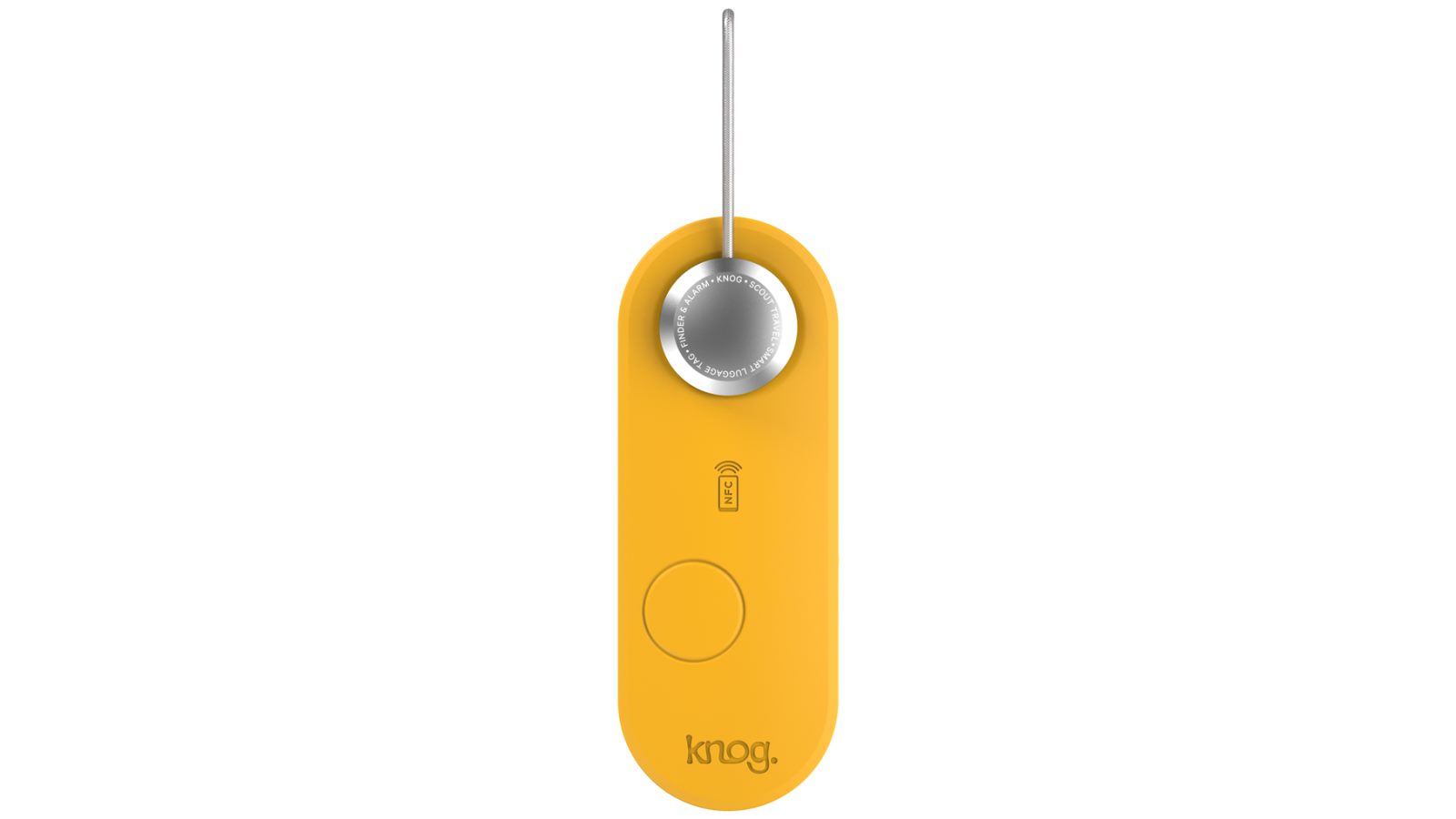 Knog Scout Travel Luggage Tag - Yellow