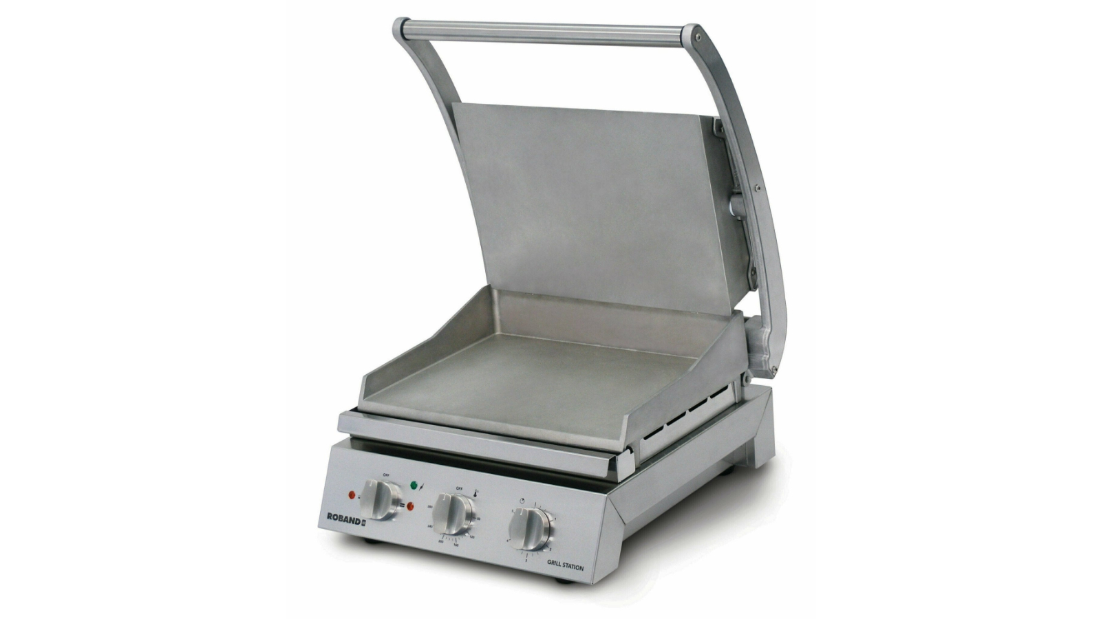 Roband 6-Slice Modern Smooth Plate Grill Station