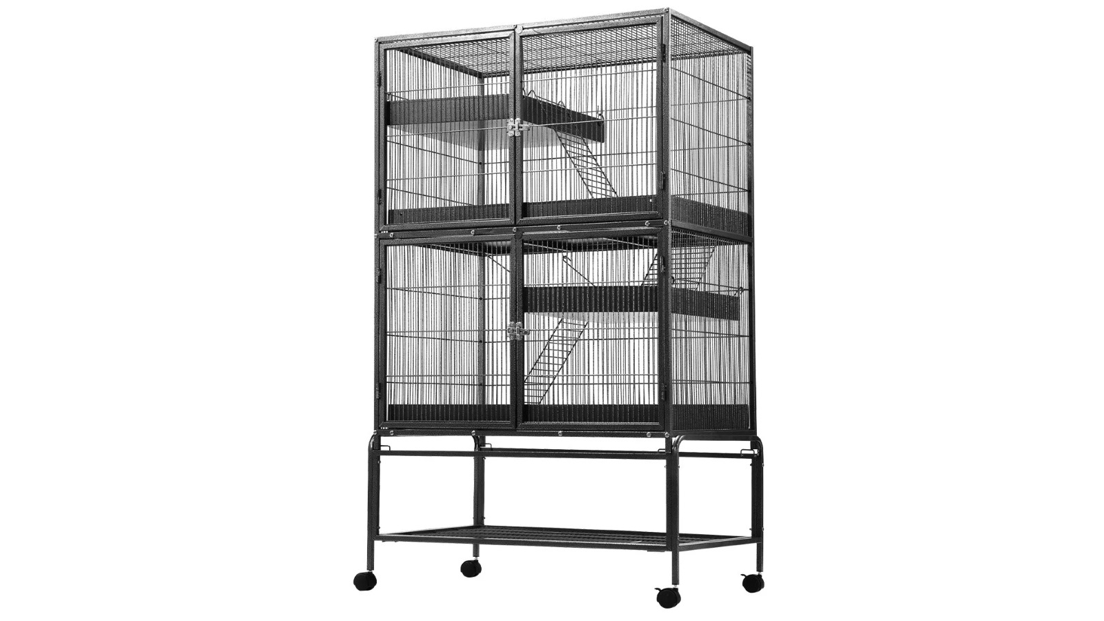 Pet Cage 4 Levels Rabbit Hutch House