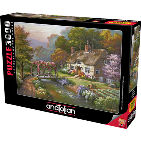 Anatolian 3000 Pieces The Puzzle of the World - Rose Cottage