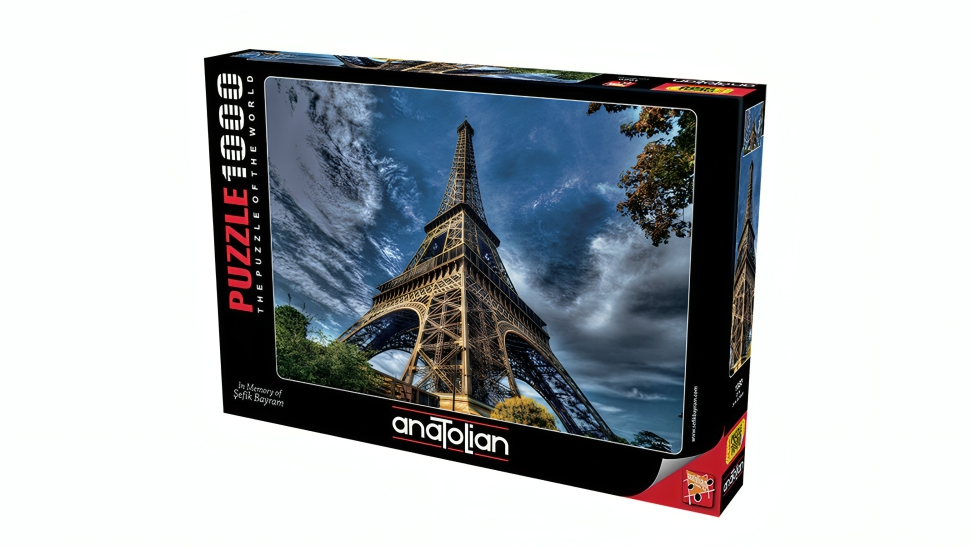 Anatolian 1000 Piece Eiffel Tower Jigsaw Puzzle