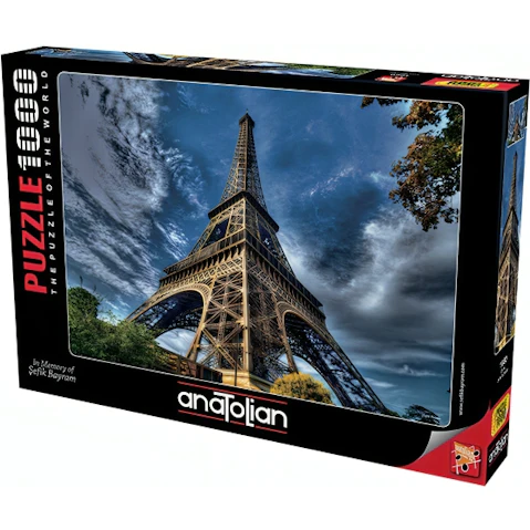 Anatolian 1000 Piece Eiffel Tower Jigsaw Puzzle