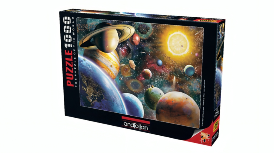 Anatolian 1000 Piece Planets in Space Jigsaw Puzzle