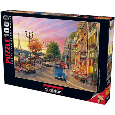 Anatolian 1000 Pieces Seine Sunset Jigsaw Puzzle
