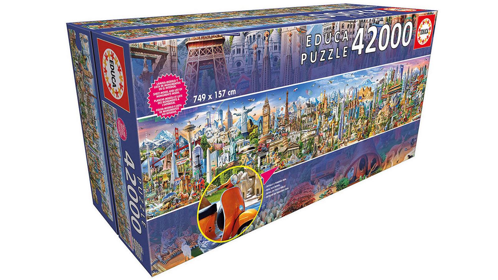 Educa 42000 Pieces Around the World Puzzle Collection