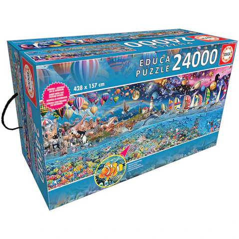 Educa 24000 Pieces Life the Great Challenge Puzzle Collection