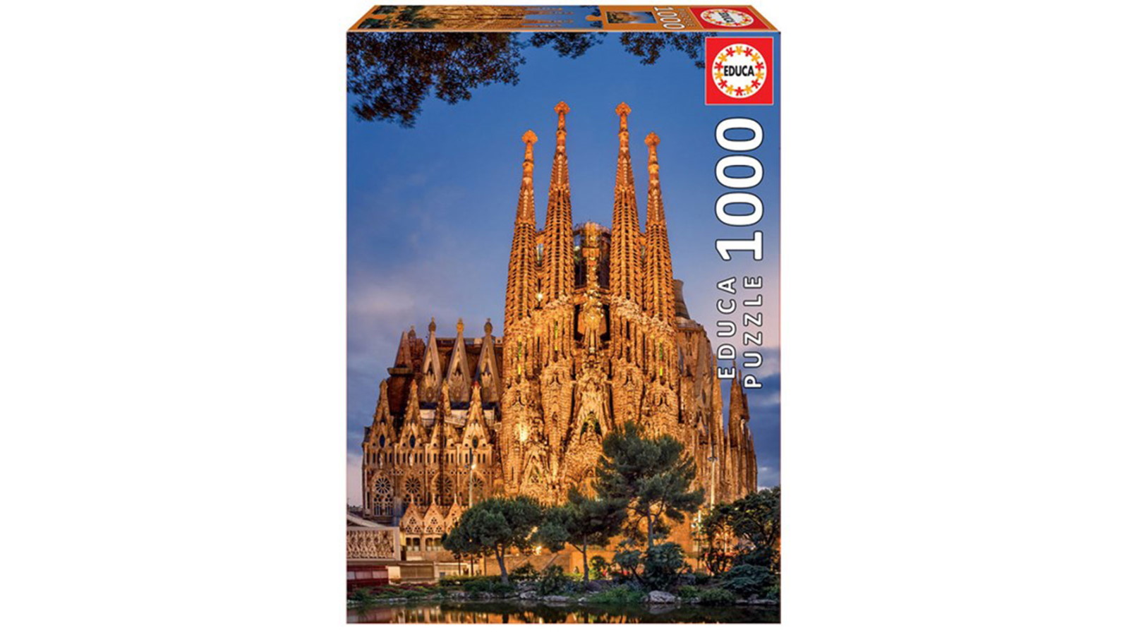 Educa Puzzle Collection Sagrada Familia 1000-Piece Puzzle