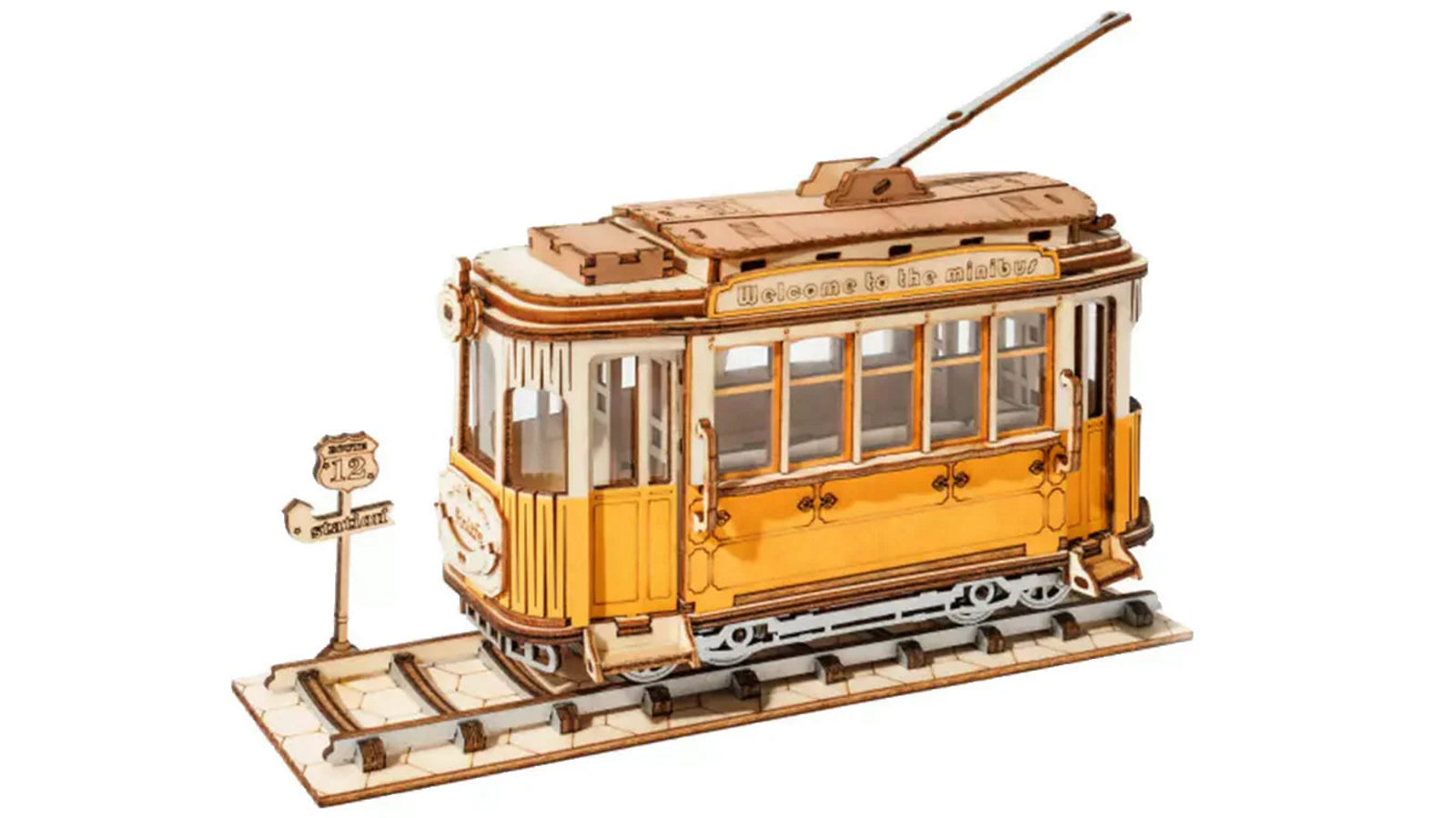 Robotime Classic 3D Wooden Puzzle Kit - Carriage