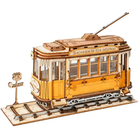 Robotime Classic 3D Wooden Puzzle Kit - Carriage