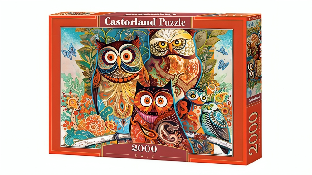 Castorland 2000 Piece Classic Puzzle - Owls