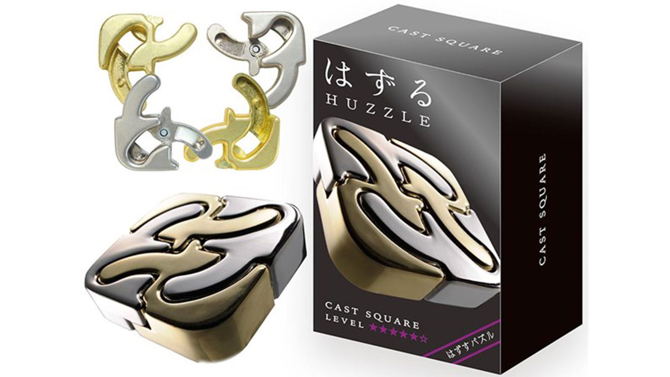 Hanayama L5 Cast Huzzle Brain Teaser Puzzle - Square
