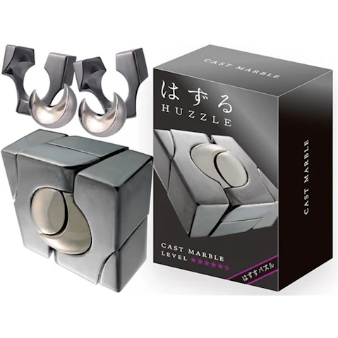 Hanayama L5 Cast Huzzle Brain Teaser Puzzle - Marble