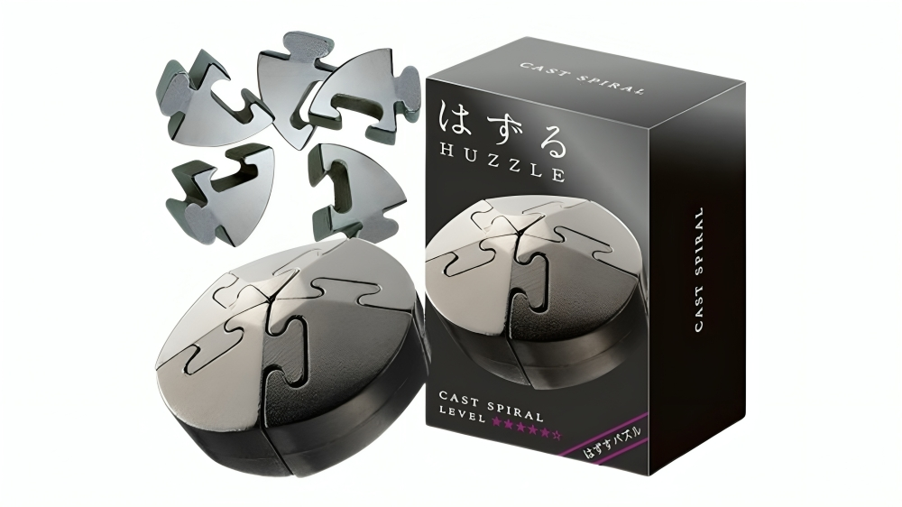 Hanayama L5 Cast Huzzle Brain Teaser Puzzle - Spiral