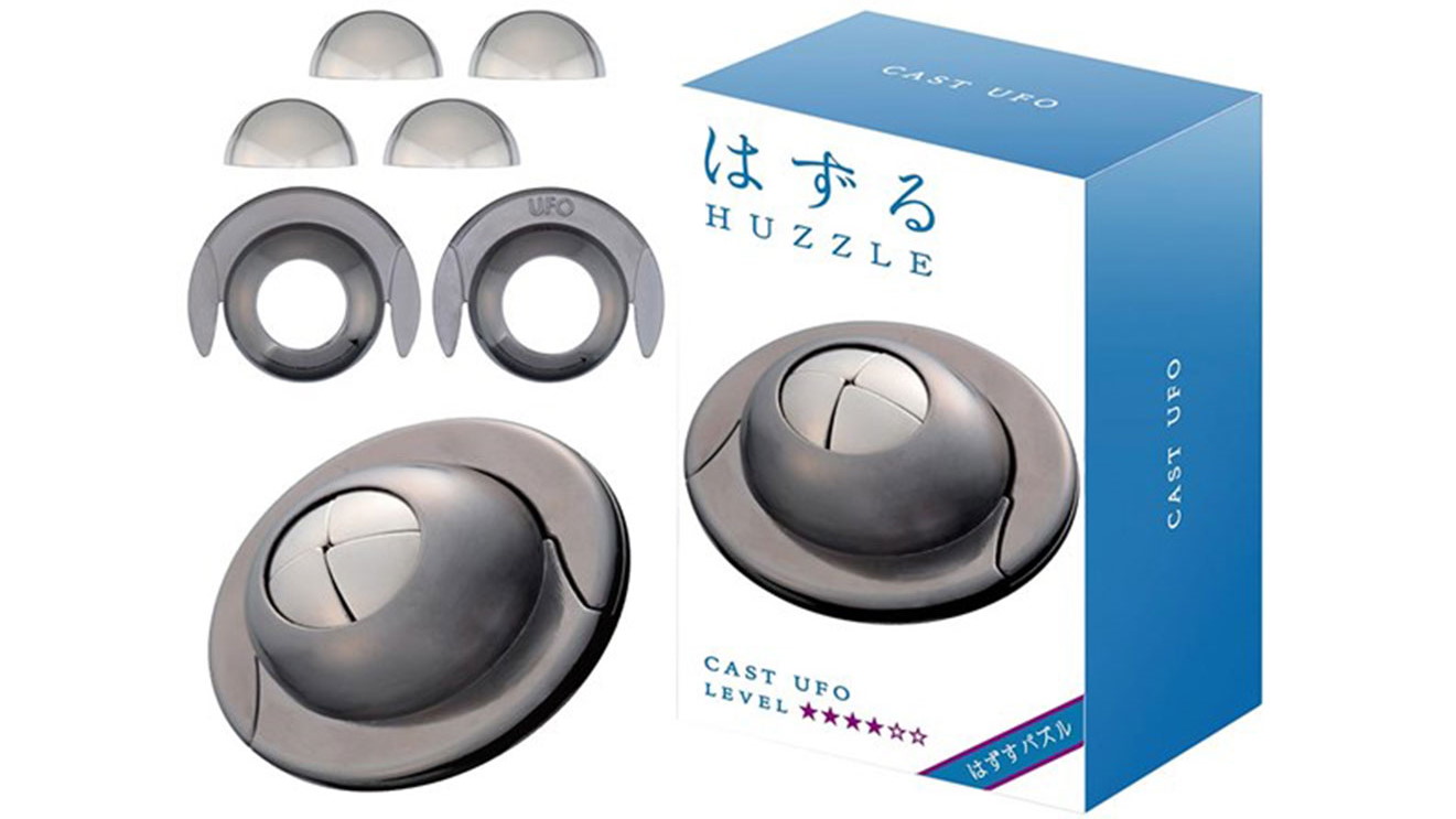 Hanayama L4 Cast Huzzle Brain Teaser Puzzle - UFO