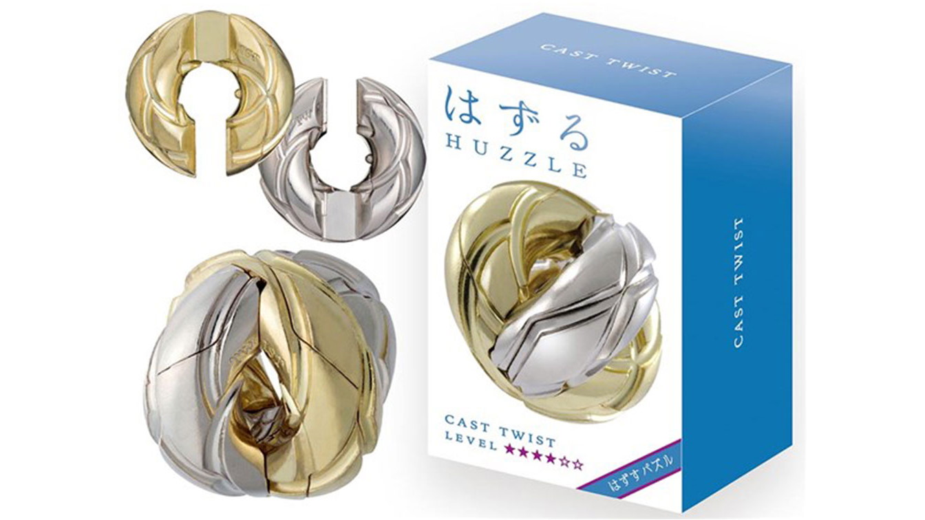 Hanayama L4 Cast Huzzle Brain Teaser Puzzle - Twist