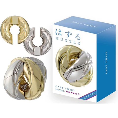 Hanayama L4 Cast Huzzle Brain Teaser Puzzle - Twist