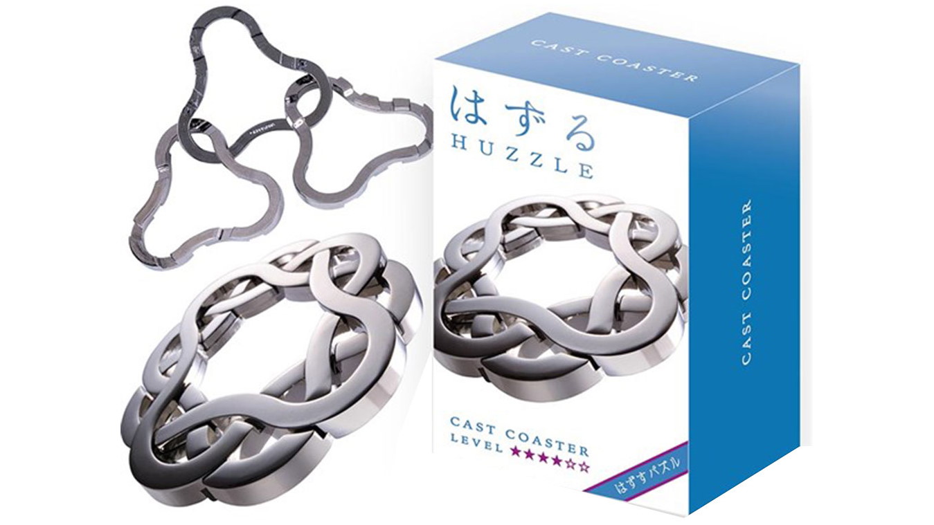 Hanayama L4 Cast Huzzle Brain Teaser Puzzle - Coaster