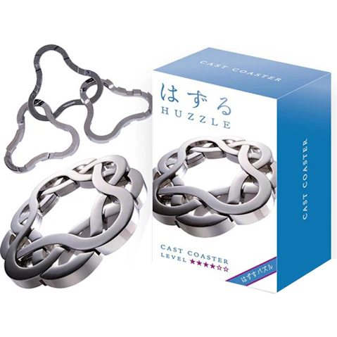 Hanayama L4 Cast Huzzle Brain Teaser Puzzle - Coaster
