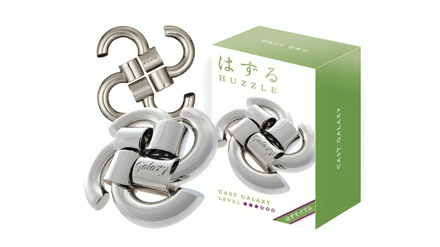 Hanayama L3 Cast Huzzle Brain Teaser Puzzle - Galaxy