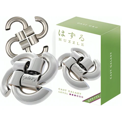 Hanayama L3 Cast Huzzle Brain Teaser Puzzle - Galaxy