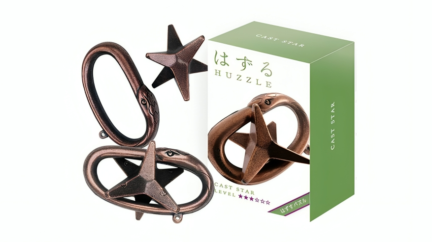 Hanayama L3 Cast Huzzle Brain Teaser Puzzle - Star