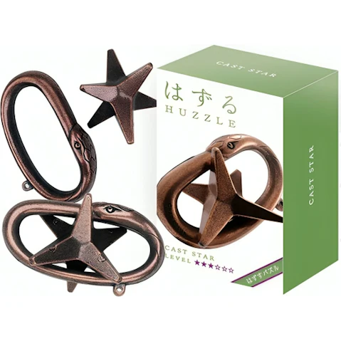 Hanayama L3 Cast Huzzle Brain Teaser Puzzle - Star