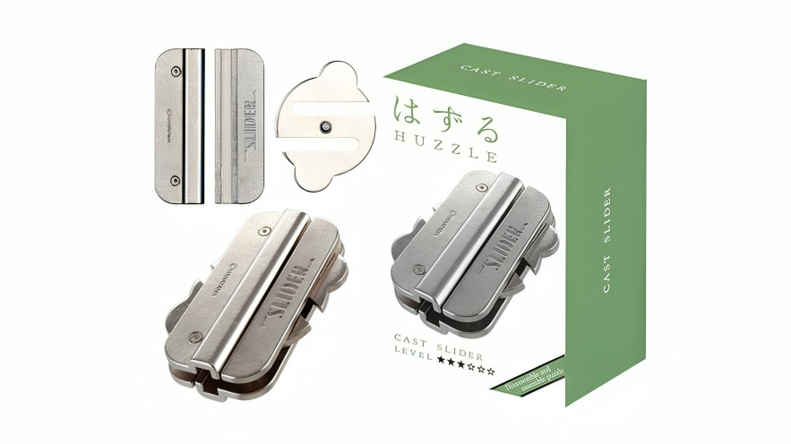 Hanayama L3 Cast Huzzle Brain Teaser Puzzle - Slider