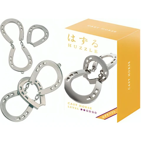 Hanayama L2 Cast Huzzle Brain Teaser Puzzle - Horse