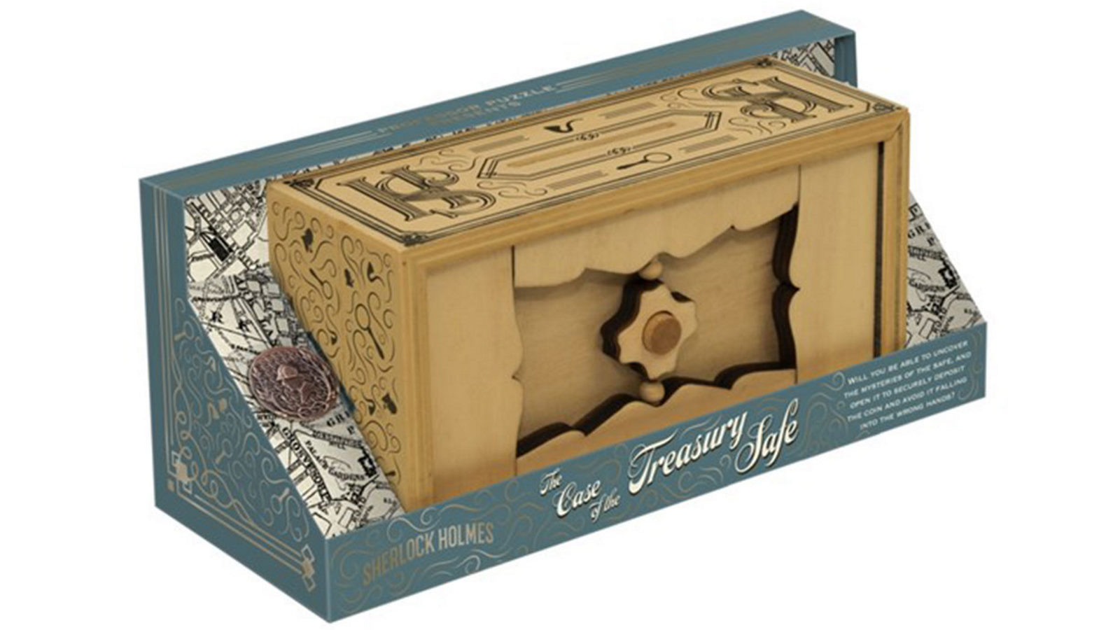 Professor Puzzle Sherlock Holmes Treasury Safe Brainteaser Puzzle