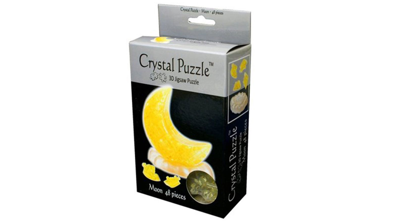 Ventura Games 48 Pieces 3D Crystal Moon Puzzle