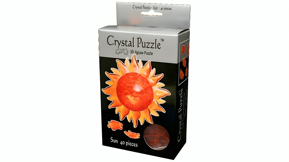 Ventura Games 40 Piece 3D Crystal Puzzle - Sun