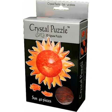 Ventura Games 40 Piece 3D Crystal Puzzle - Sun