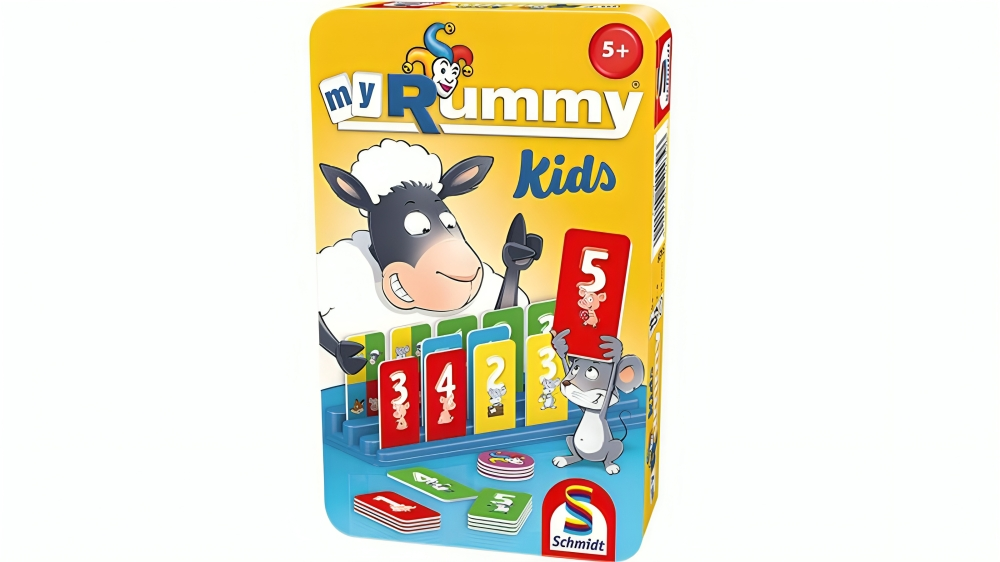 Schmidt Spiele My Rummy Tin Game - Kids