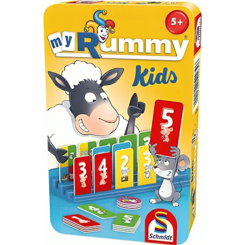Schmidt Spiele My Rummy Tin Game - Kids