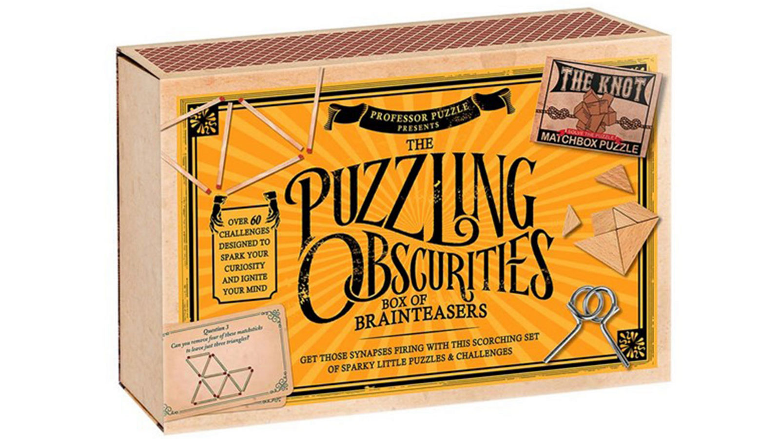 Professor Puzzle Puzzling Obscurities Brain Teaser Game